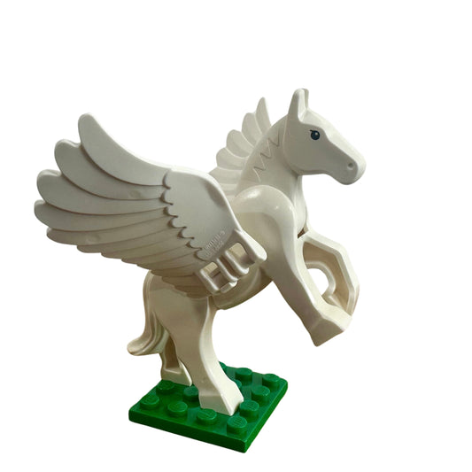 Pegasus the Protector! - Made from white LEGO horse